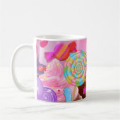 Candy Land Fantasy Cupcakes & Sweet Candy Aangepas Koffiemok (Links)
