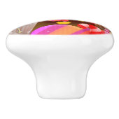 Candy Land Fantasy Cupcakes & Sweet Candy Thema Keramische Knop (Zijkant)