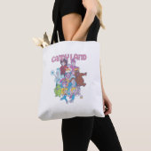 Candy Land Group Shot Logo Tote Bag (Dichtbij)