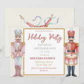 Candy Land Notenkraker Kerstvakantie Feestdagenkaart (Voorkant / Achterkant)