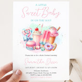 Candy land Sweets Baby Shower Kaart