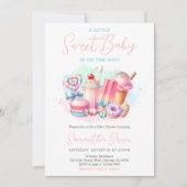 Candy land Sweets Baby Shower Kaart (Voorkant)