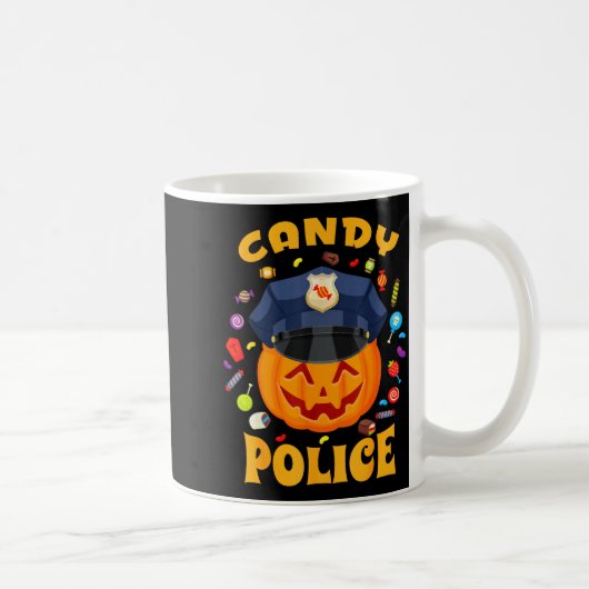 Candy Lice Halloween Party Costume Security Funny Koffiemok (Rechts)
