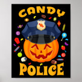 Candy Lice Halloween Party Costume Security Funny Poster (Voorkant)