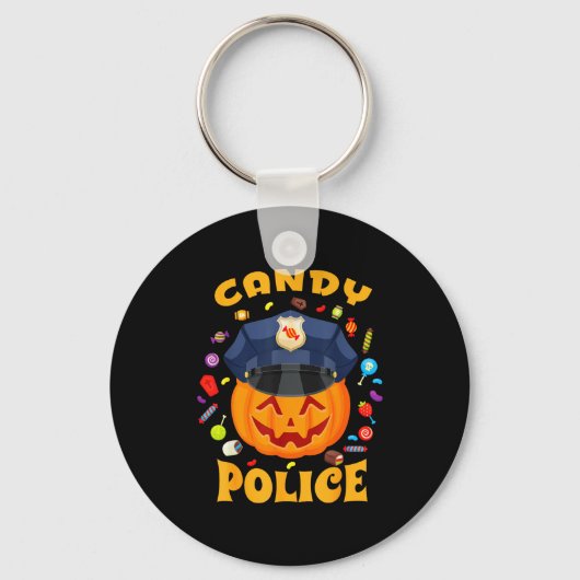 Candy Lice Halloween Party Costume Security Funny Sleutelhanger (Voorkant)