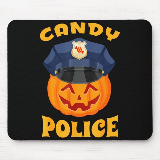 Candy Lice Halloween Party Trick Or Treat Security Muismat (Voorkant)