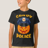 Candy Lice Halloween Party Trick Or Treat Security T-shirt (Voorkant)