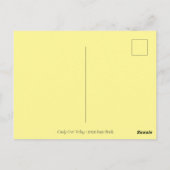 CANDY MAÏS TURKIJE, KLEURRIJKE THANKSGIVING VOLKSK BRIEFKAART (Achterkant)