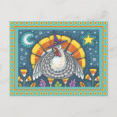 CANDY MAÏS TURKIJE, KLEURRIJKE THANKSGIVING VOLKSK BRIEFKAART (Voorkant)