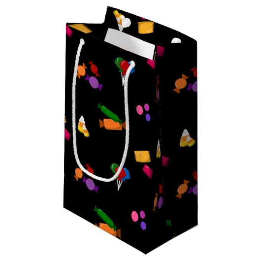 Candy Medley Klein Cadeauzakje (Voorkant Gekanteld)