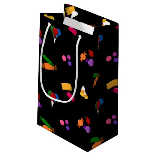 Candy Medley Klein Cadeauzakje (Achterkant Gekanteld)