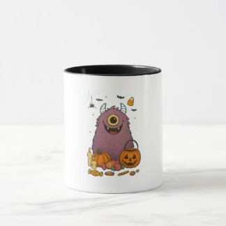 Candy Monster Bash – Mooie Halloween-ontwerp Mok