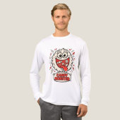 Candy Monster Cute Halloween T-shirt (Voorkant)