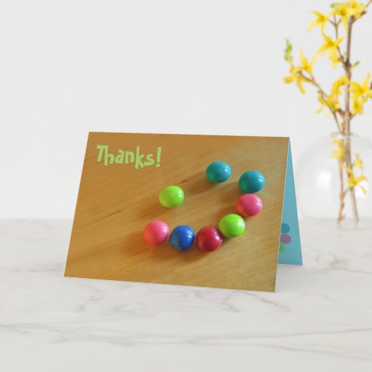 Candy of a Smile | Greeting Card Kaart (Gele Bloem)