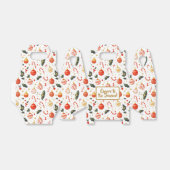 Candy & Ornaments Bright Christmas Pattern Bedankdoosjes (Uitgevouwen)