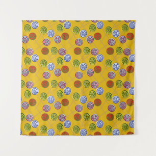 Candy patroon Lollies patroon lolly 15 Wandkleed