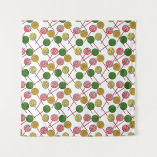 Candy patroon Lollies patroon lolly 24 Wandkleed