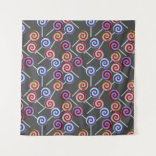 Candy patroon Lollies patroon lolly 27 Wandkleed