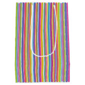 Candy Patroon Medium Cadeauzakje (Achterkant)