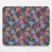 Candy pattern | Lollies pattern 27 | lollipop Muismat (Voorkant)