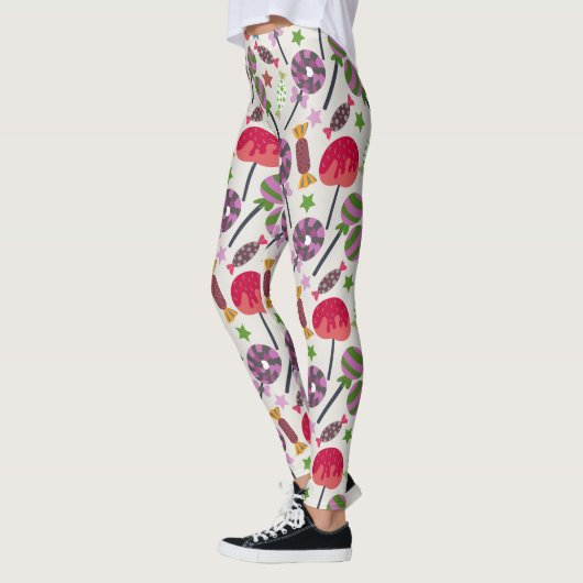 Candy pattern | Lollies pattern | lollipop 11 Leggings (Links)