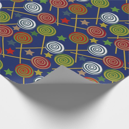 Candy pattern | Lollies pattern | lollipop 17 Cadeaupapier (Hoek)