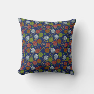 Candy pattern Lollies pattern lollipop 17 Kussen