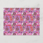 Candy pattern | Lollies pattern | lollipop 19 Briefkaart (Voorkant)