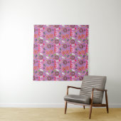 Candy pattern | Lollies pattern | lollipop 19 Wandkleed (In Situ (horizontaal))