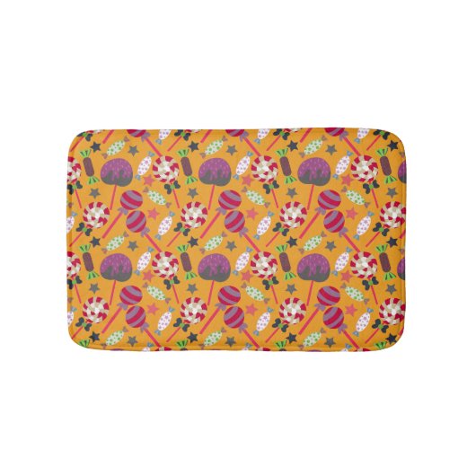 Candy pattern | Lollies pattern | lollipop 23 Badmat (Voorkant)