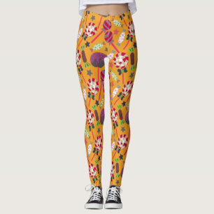 Candy pattern   Lollies pattern   lollipop 23 Leggings