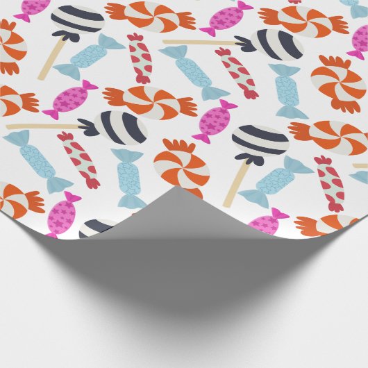 Candy pattern | Lollies pattern | lollipop 35 Cadeaupapier (Hoek)