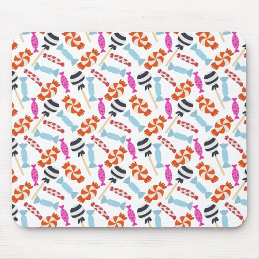 Candy pattern | Lollies pattern | lollipop 35 Muismat (Voorkant)