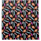 Candy pattern | Lollies pattern | lollipop 37 Douchegordijn (Voorkant)