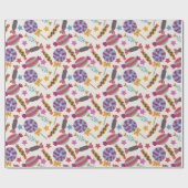 Candy pattern | Lollies pattern | lollipop 46 Cadeaupapier (Vlak)