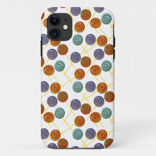 Candy pattern   Lollies pattern   lollipop 47 Case-Mate iPhone Case
