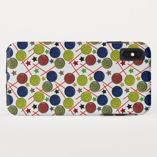 Candy pattern | Lollies pattern | lollipop 48 Case-Mate iPhone Case (Achterkant (horizontaal))