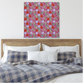 Candy pattern | Lollies pattern | lollipop 49 Canvas Afdruk (Insitu (Slaapkamer))