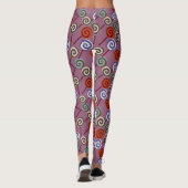 Candy pattern | Lollies pattern | lollipop 49 Leggings (Achterkant)
