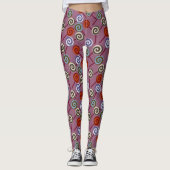 Candy pattern | Lollies pattern | lollipop 49 Leggings (Voorkant)