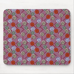 Candy pattern Lollies pattern lollipop 49 Muismat