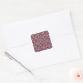 Candy pattern | Lollies pattern | lollipop 49 Vierkante Sticker (Envelop)