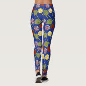 Candy pattern | Lollies pattern | lollipop 4 Leggings (Achterkant)