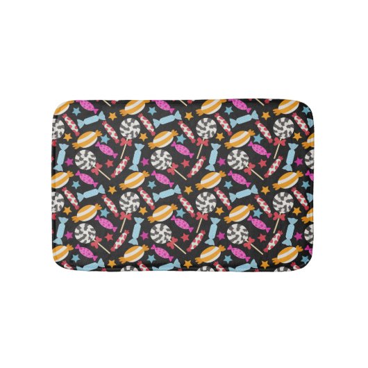 Candy pattern | Lollies pattern | lollipop 56 Badmat (Voorkant)