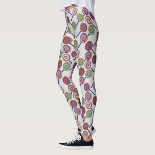 Candy pattern | Lollies pattern | lollipop 8 Leggings (Links)