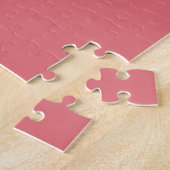 Candy pink (solid color)  legpuzzel (Zijkant)
