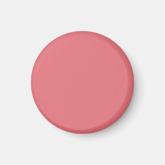 Candy pink (solid color)  magneet (Voorkant)