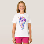 Candy Pop Eenhoorn T-shirt (Voorkant volledig)