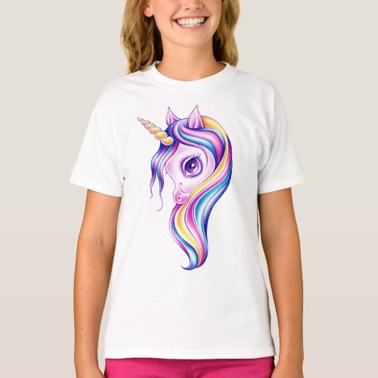 Candy Pop Eenhoorn T-shirt (Voorkant)