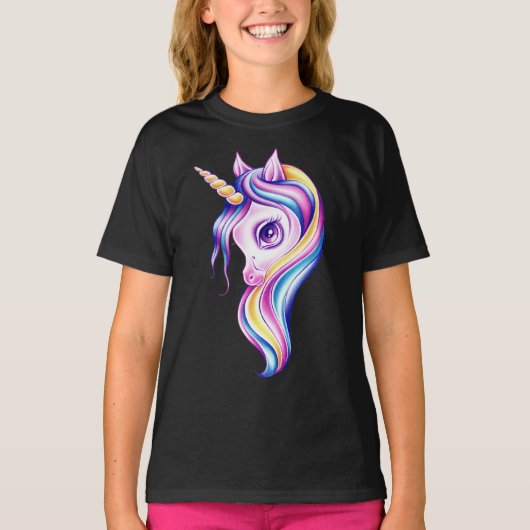 Candy Pop Eenhoorn T-shirt (Voorkant)